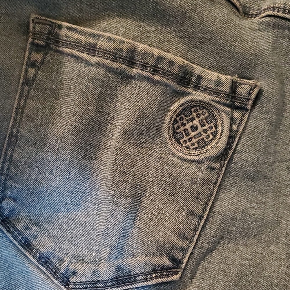 Laurie Felt Designer Wide Leg Denim - Picture 2 of 8